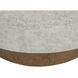 Leda 48 X 16.5 inch Warm Grey / Warm Brown Outdoor Coffee Table